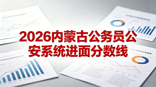 2026内蒙古公务员公安系统进面分数线|最低45.28分 最高72.28分 2026内蒙古公务员公安系统进面分数线|最低45.28分 最高72.28分